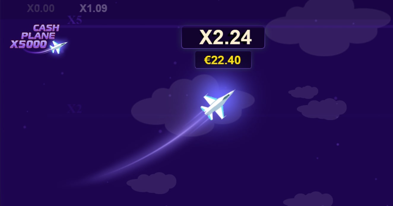 Alcance o céu com o Cash Plane X5000 da Playtech Origins